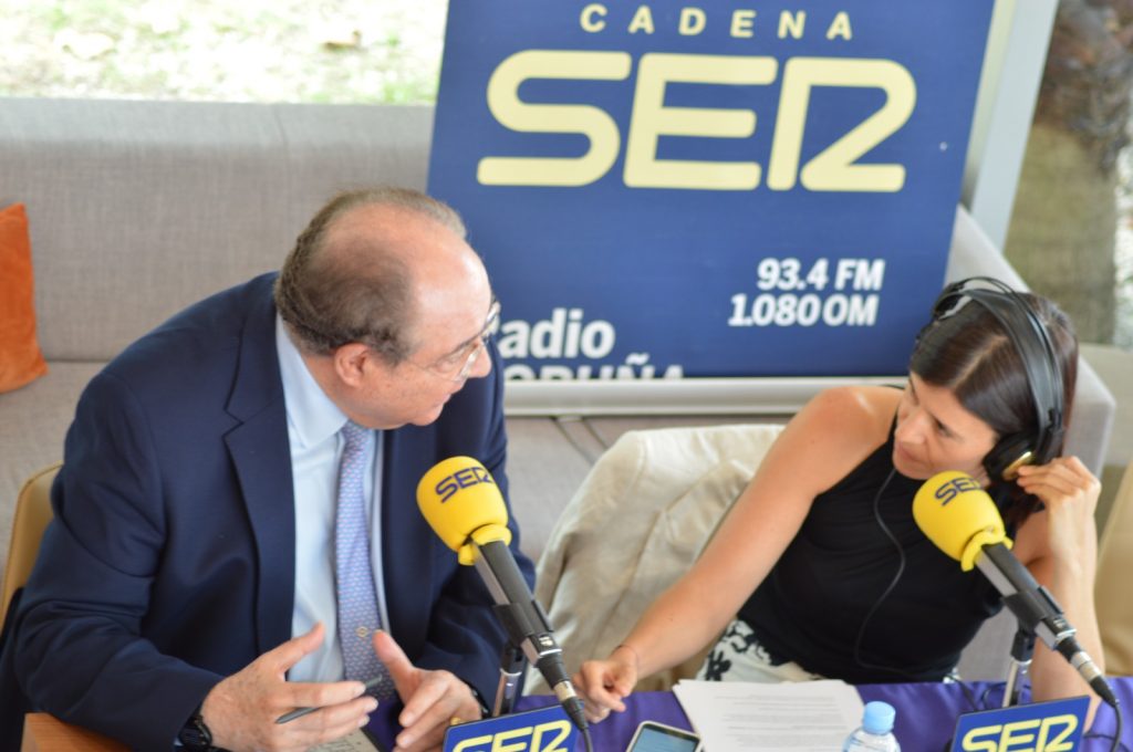 Miguel Ángel Escotet en Radio Coruña Ser